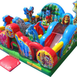 Animal Zoo Bounce House