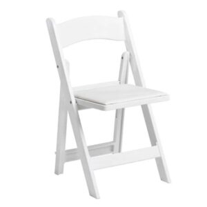 Folding Chairs (White Resin or Plastic)